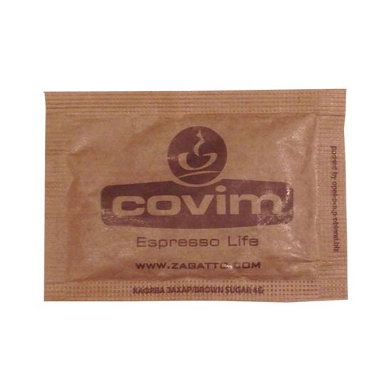Ковим захар кафява пакет. 4 гр./1000 бр.